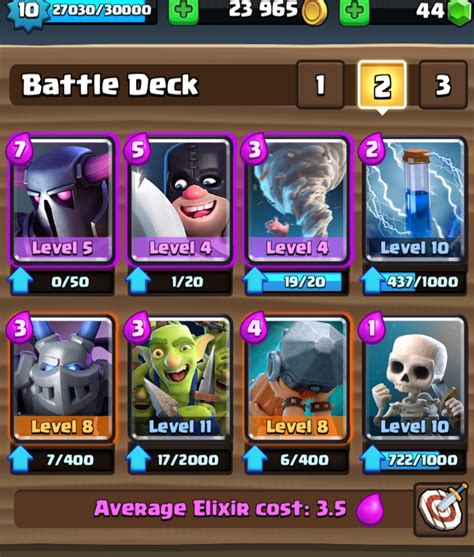 Best P.E.K.K.A, Battle Ram decks .